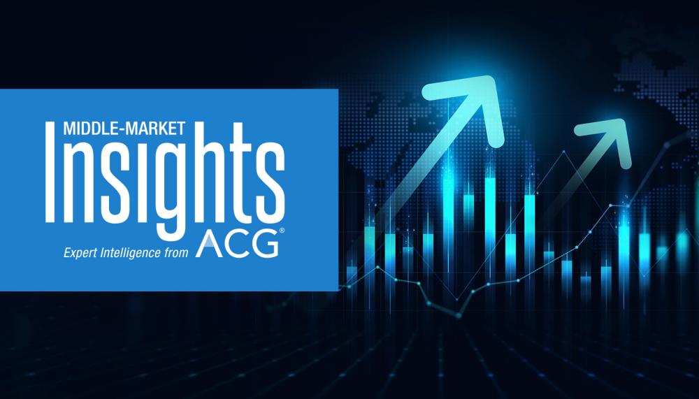 Graphic that says Middle Market Insights Expert Intelligence from ACG