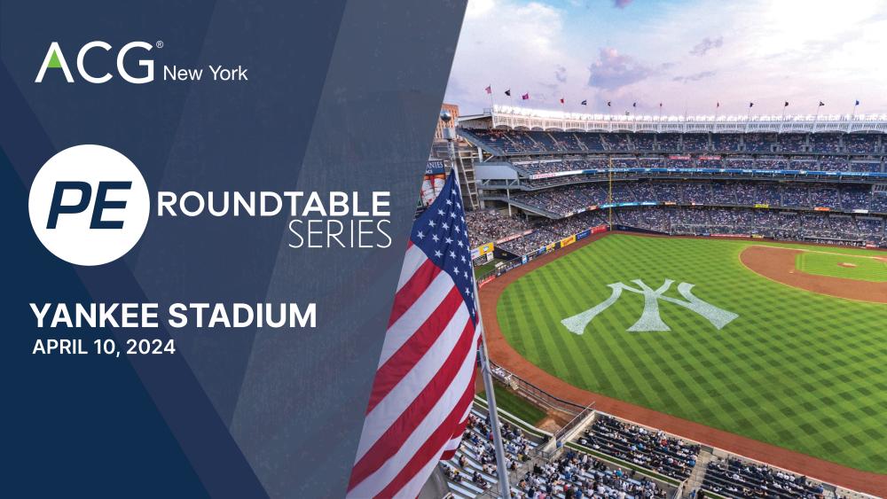 ACG NY PE Roundtable at Yankees 4.10.2024