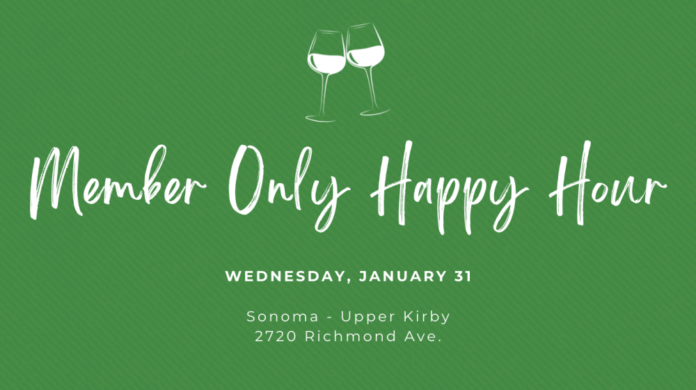 Member Only Happy Hour