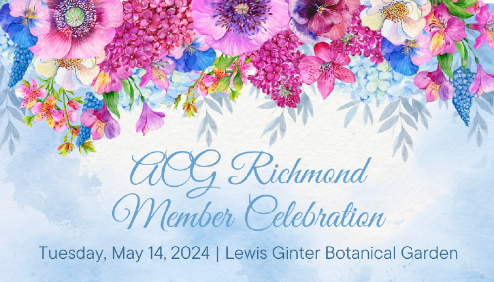 Flowers and text