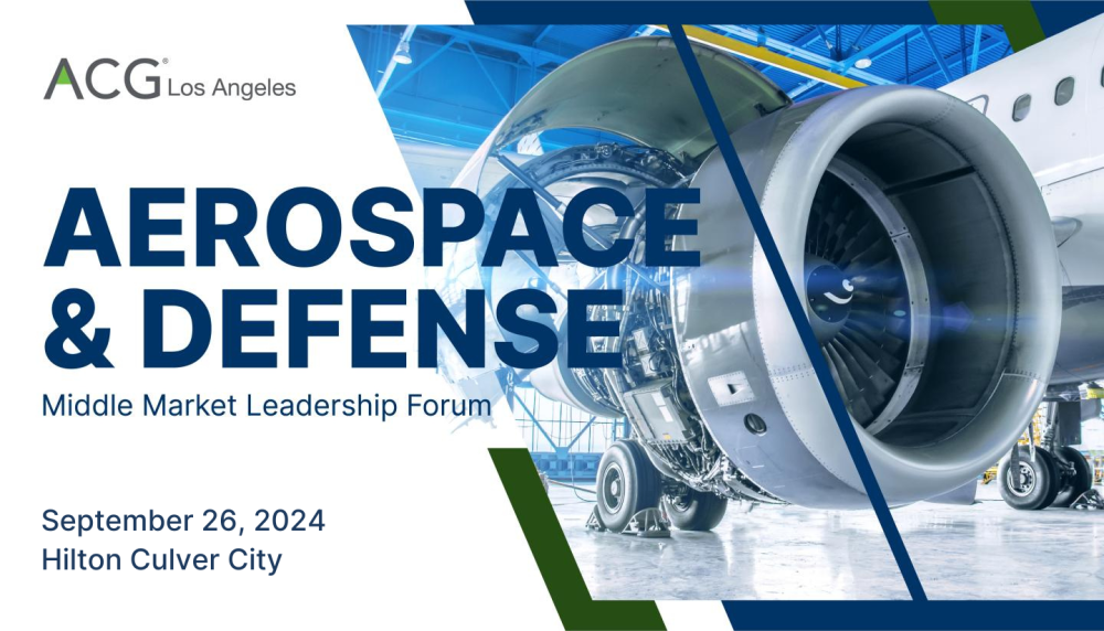 Aerospace & Defense Middle Market Leadership Forum