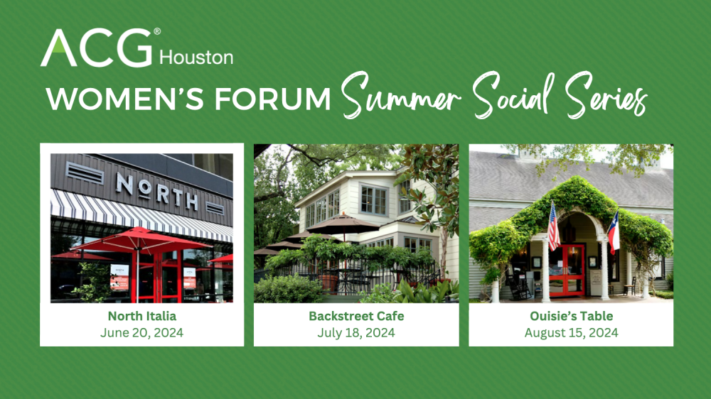 Women's Forum Summer Social - June