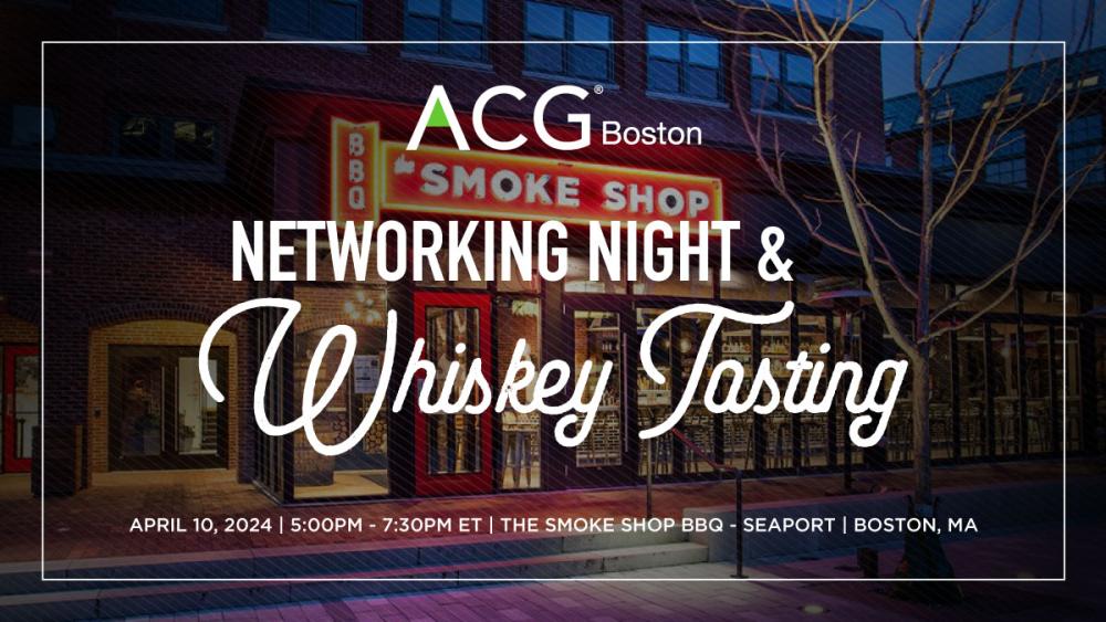 Networking Night & Whiskey Tasting