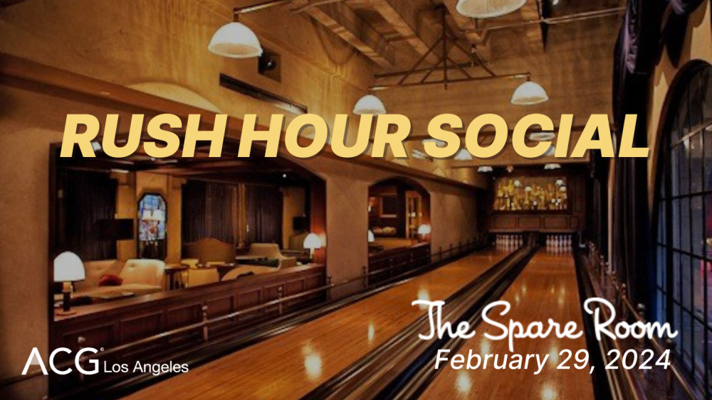 Rush Hour at The Spare Room