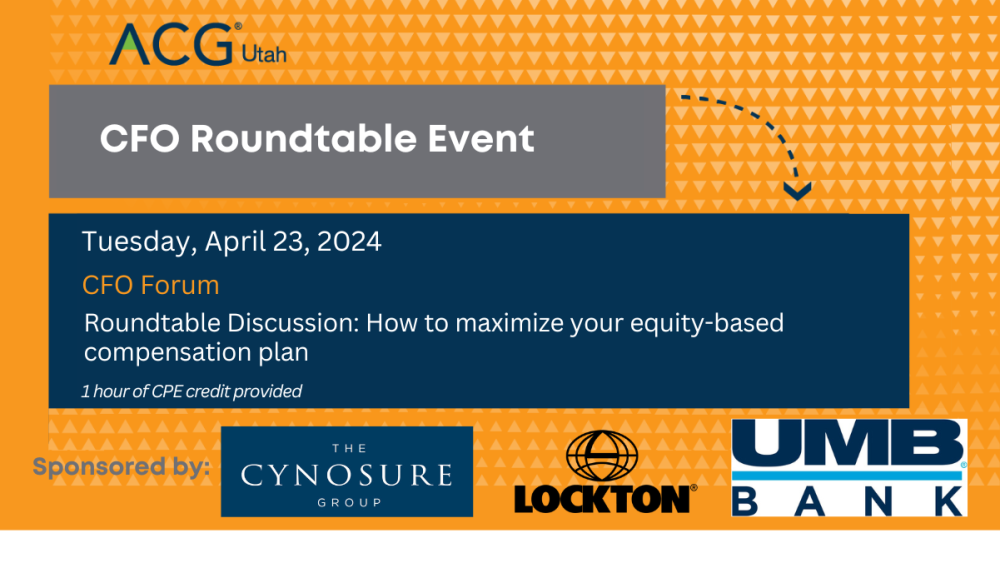 April '24 CFO event
