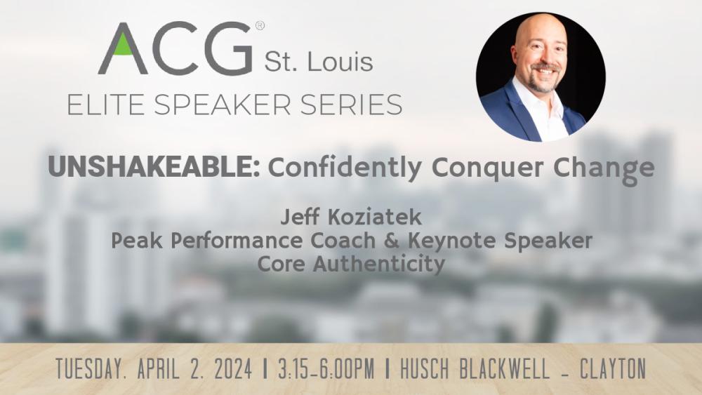 Elite Speaker Series