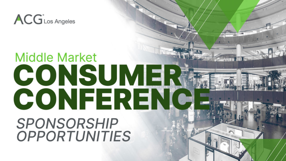 Consumer Conference Sponsorship Opportunities