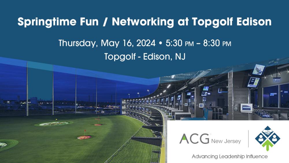 ACG NJ ALI Event Topgolf May 16, 2024