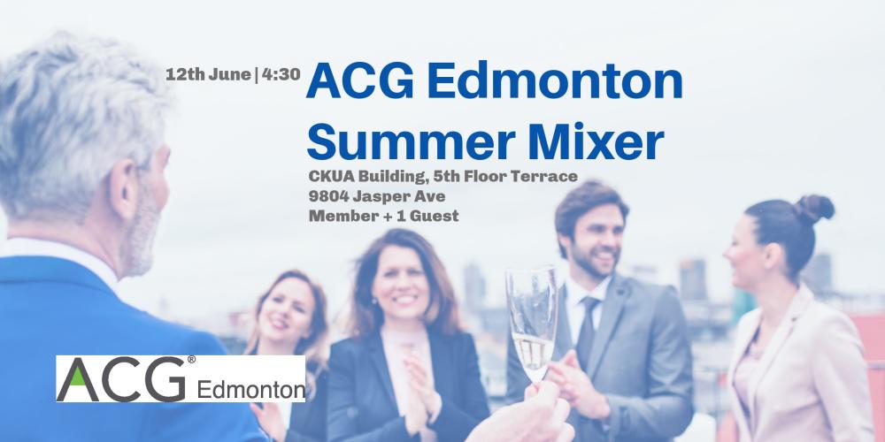 ACG Edmonton Summer Mixer