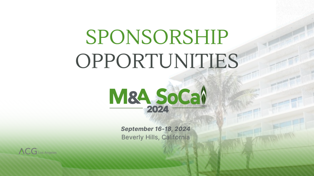M&A SoCal Sponsorship