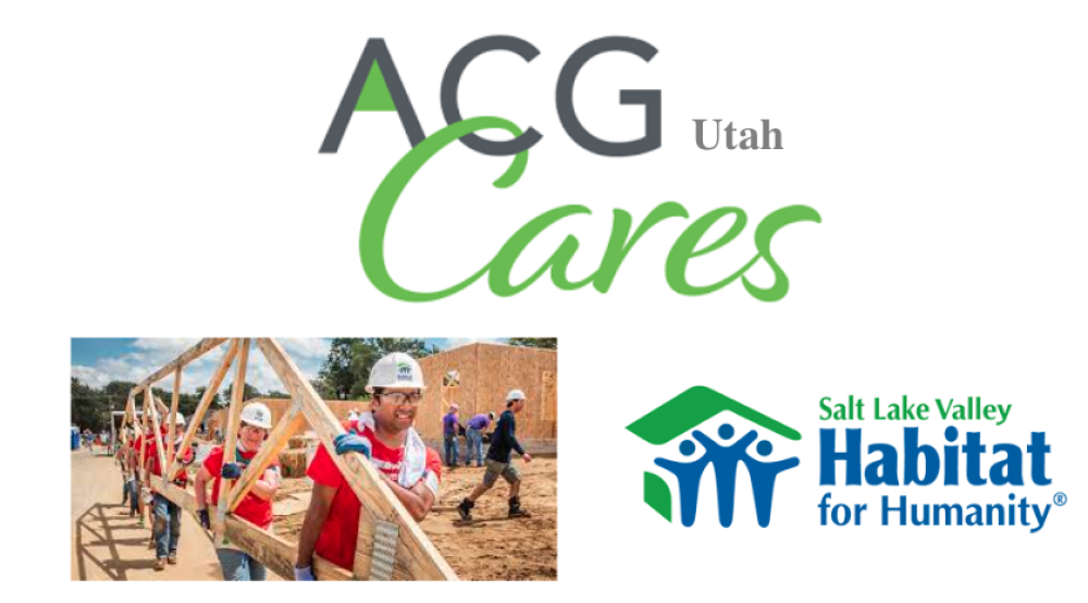 ACG Utah Cares graphic