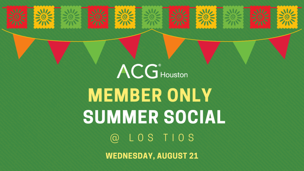Member Only Summer Social