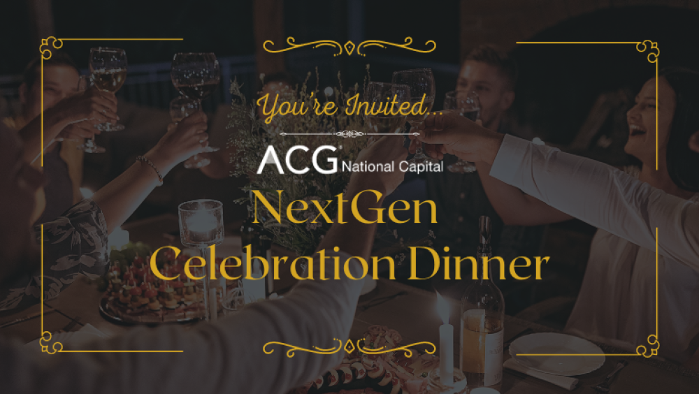 ACG NextGen Celebration Dinner