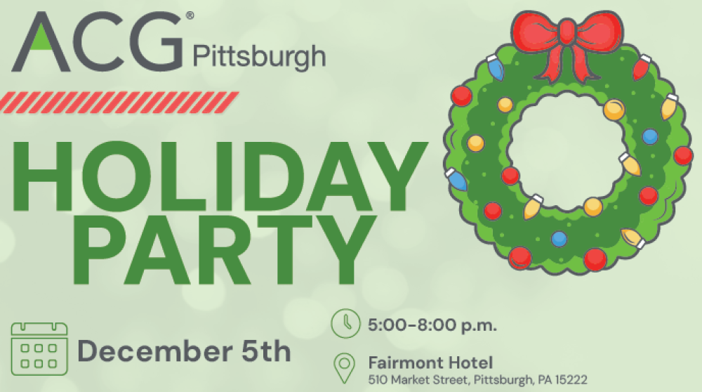 ACG Pittsburgh 2024 Holiday Party