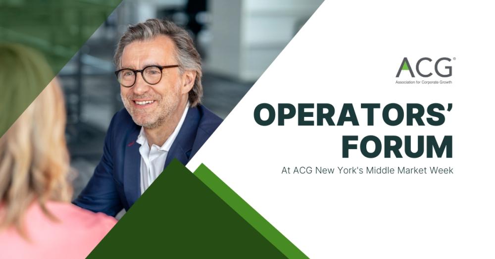 Operating Partners' Forum