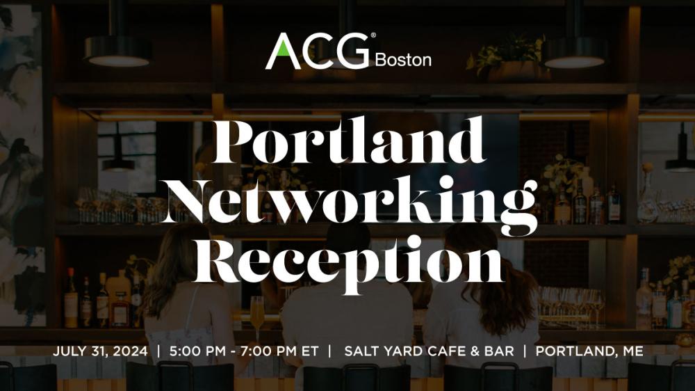 Portland Networking Reception