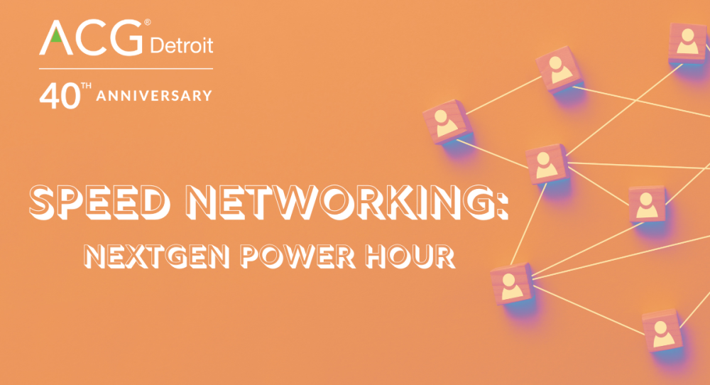 Speed Networking: NextGen Power Hour