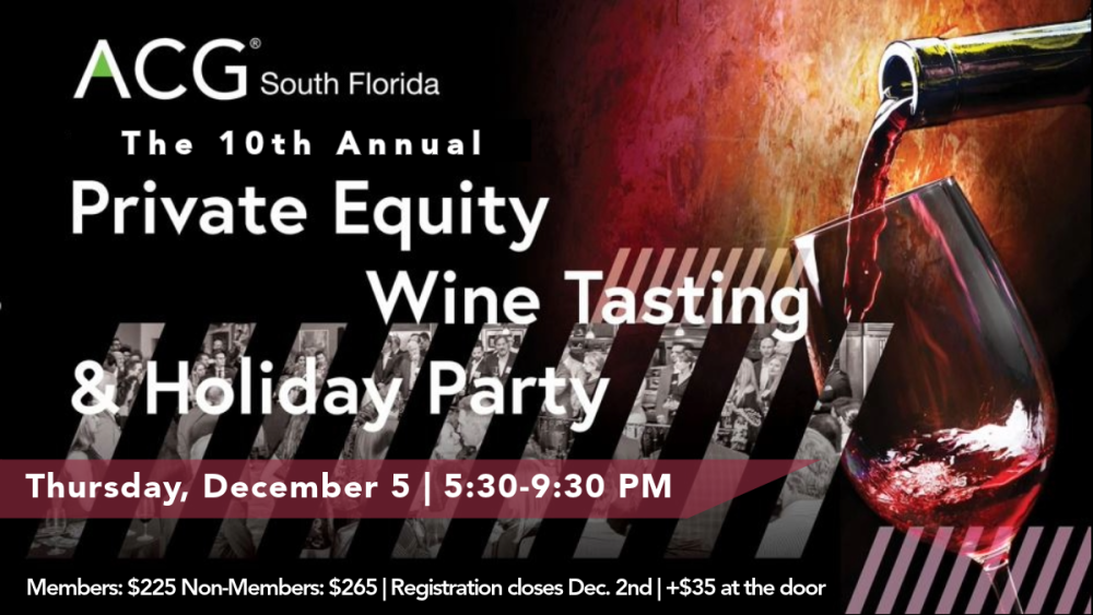 ACG SFL PE Wine Tasting 2024