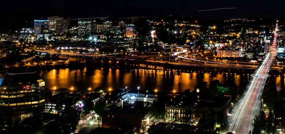 Portland city view