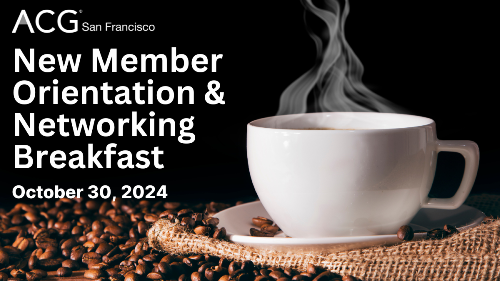 New Member Orientation & Breakfast