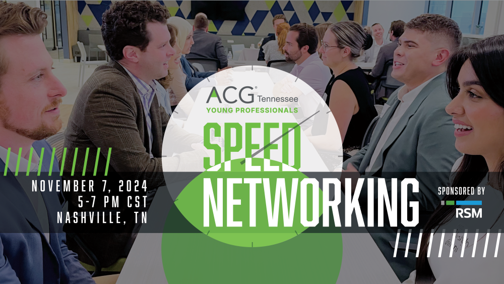YP Speed Networking Event