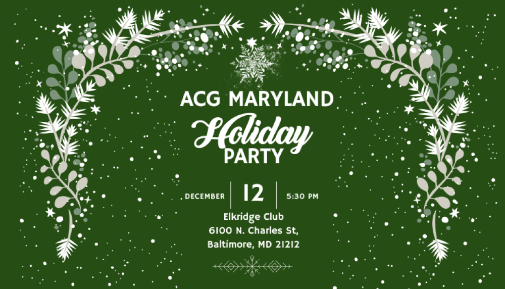 ACG MD Holiday Party Image