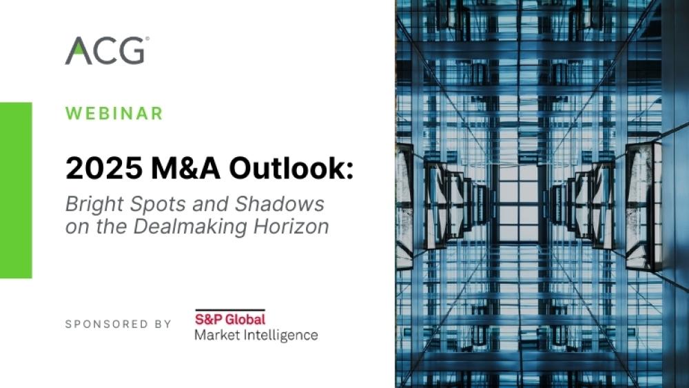 ACG S&P Webinar - 2025 M&A Outlook