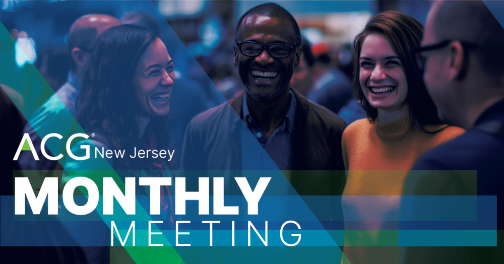 ACG NJ Monthly Meeting 2025