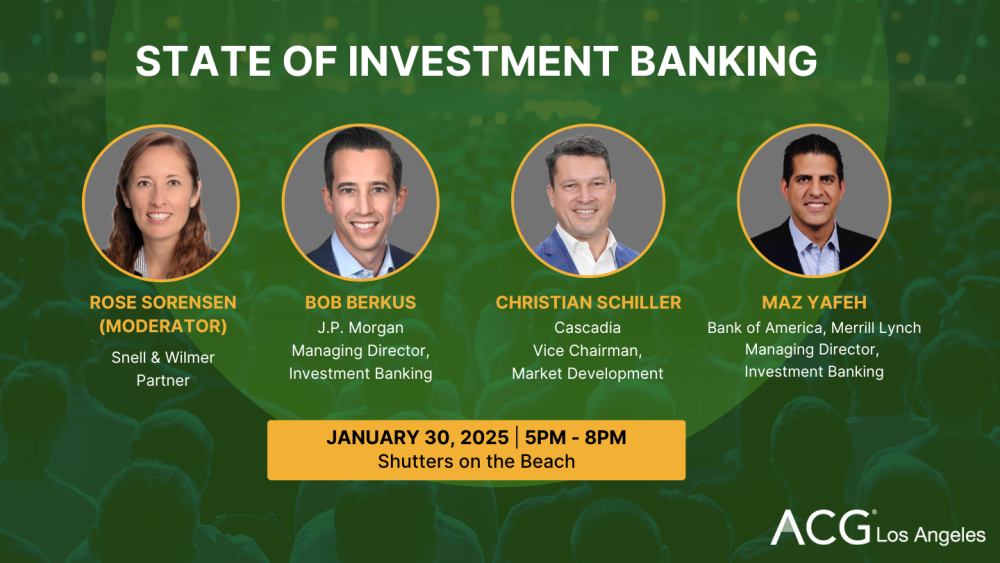 2025 STATE OF Investment Banking