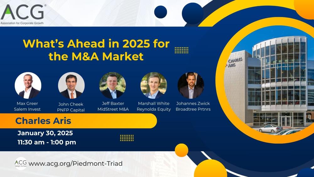 Piedmont Triad M&A Panel