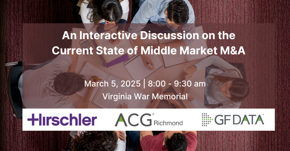 M&A Roundtable event image header