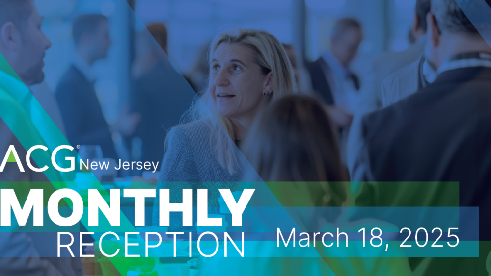 ACG NJ Monthly Reception March 18