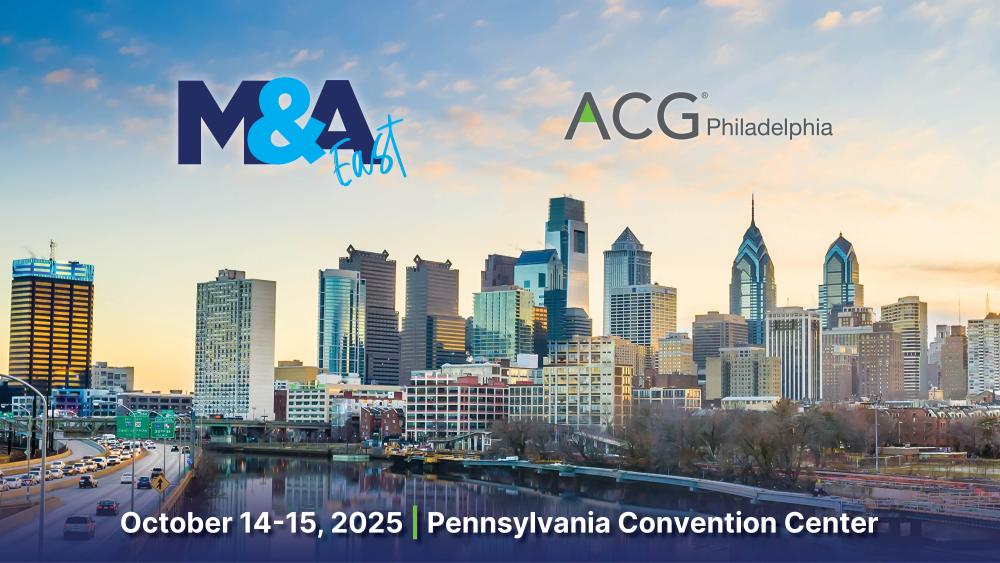 M&A East 2025 banner