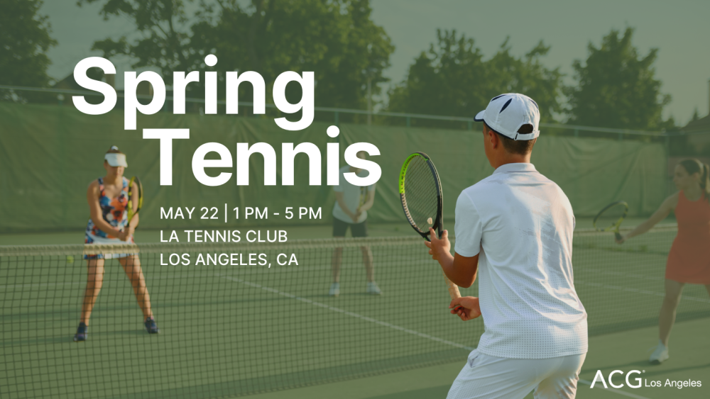 ACG Los Angeles | 2025 Spring Tennis Tournament | ACG Los Angeles