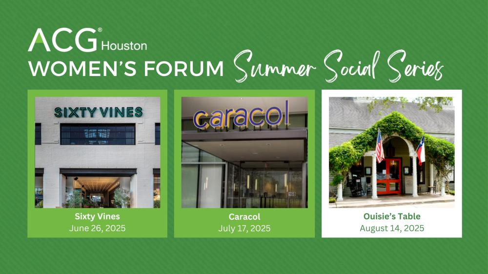 Women's Forum Summer Social - August