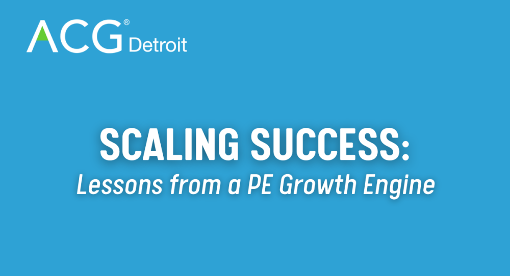 Scaling Success