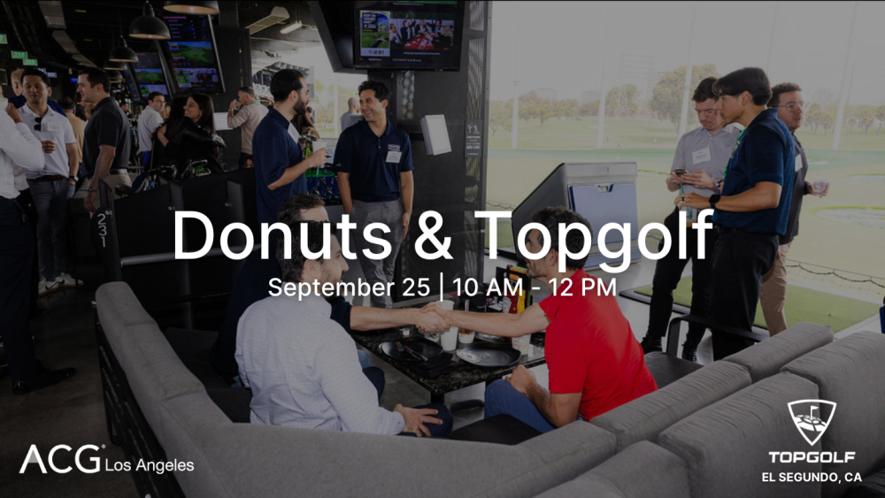 2025 FALL Donuts & Topgolf