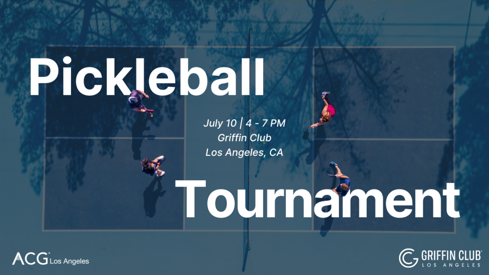 2025 Pickleball Tournament