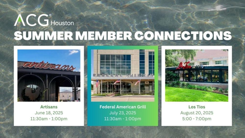 ACG Houston July Social