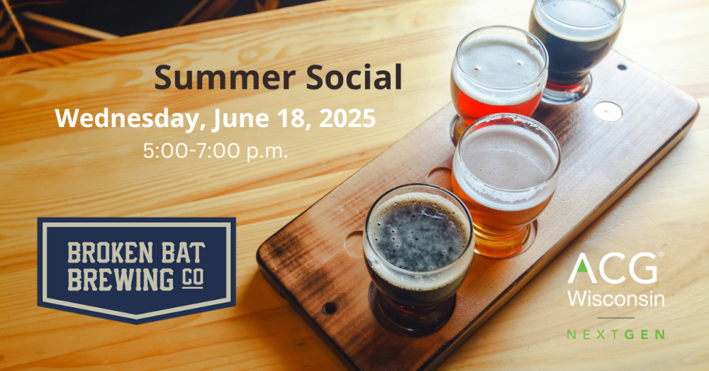 ACG WI NextGen - June 18, 2025 Summer Social