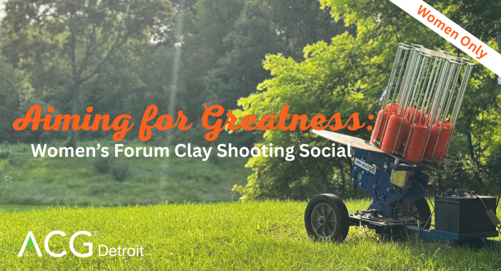 Aiming for Greatness: Women's Forum Clay Shooting Social