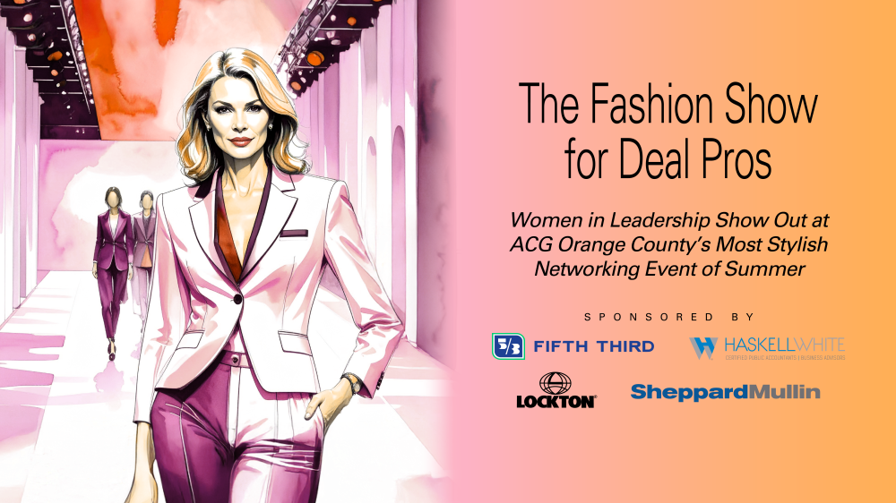 ACG OC Sizzling Summer Fashion Show - July 2025