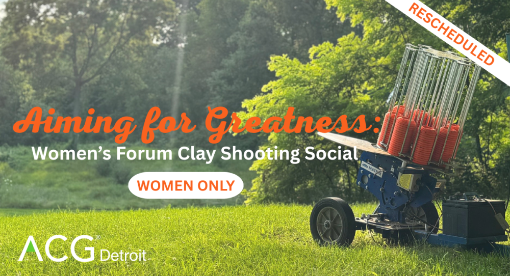 Aiming for Greatness: Women's Forum Clay Shooting Social