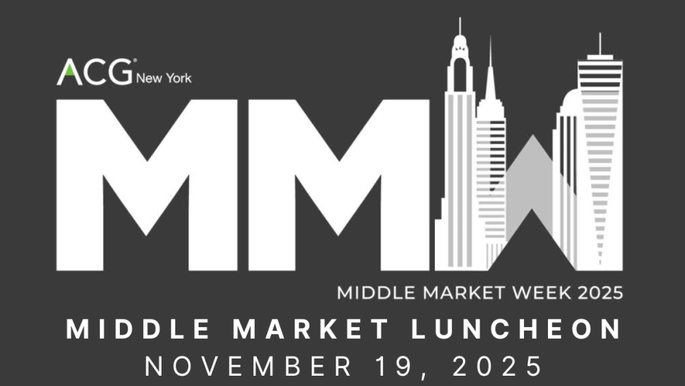 ACG NY MMW LUNCHEON