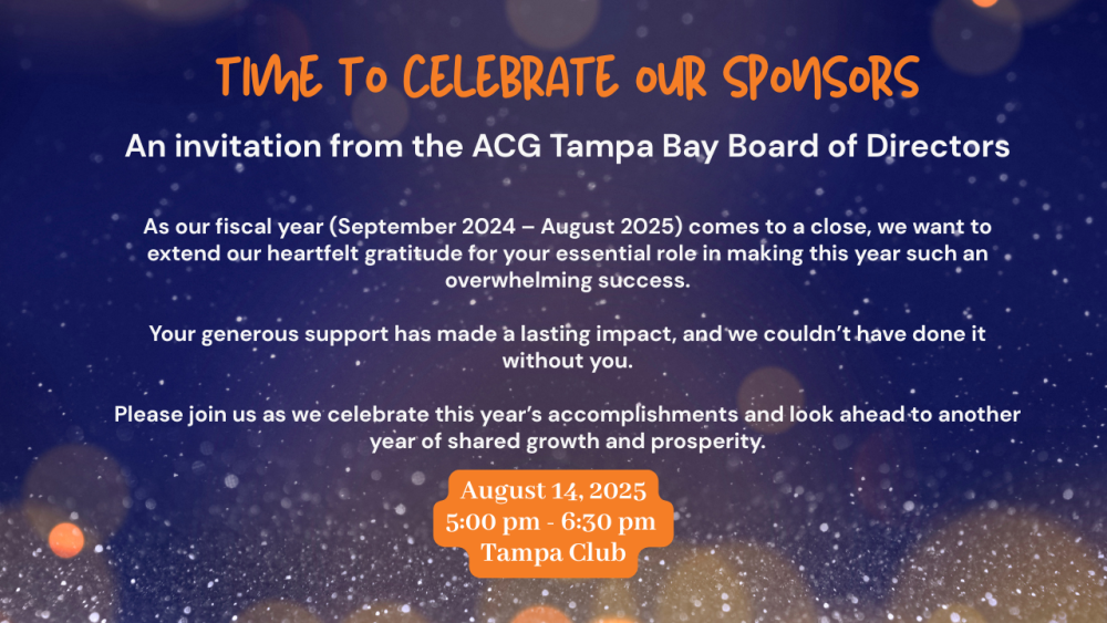 2024-2025 Sponsor Party