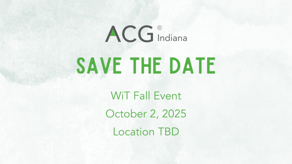 WiT Fall Event - Save the Date