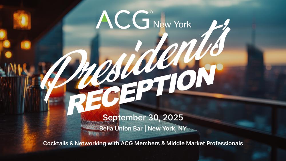 Presidents Reception
