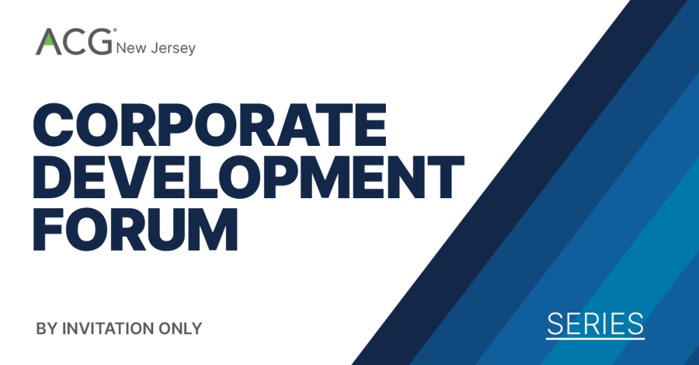 Corp Dev Forum