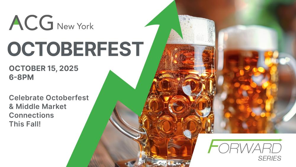 Octoberfest Forward ACG NY 2025
