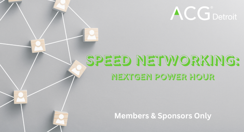 Fall Speed Networking